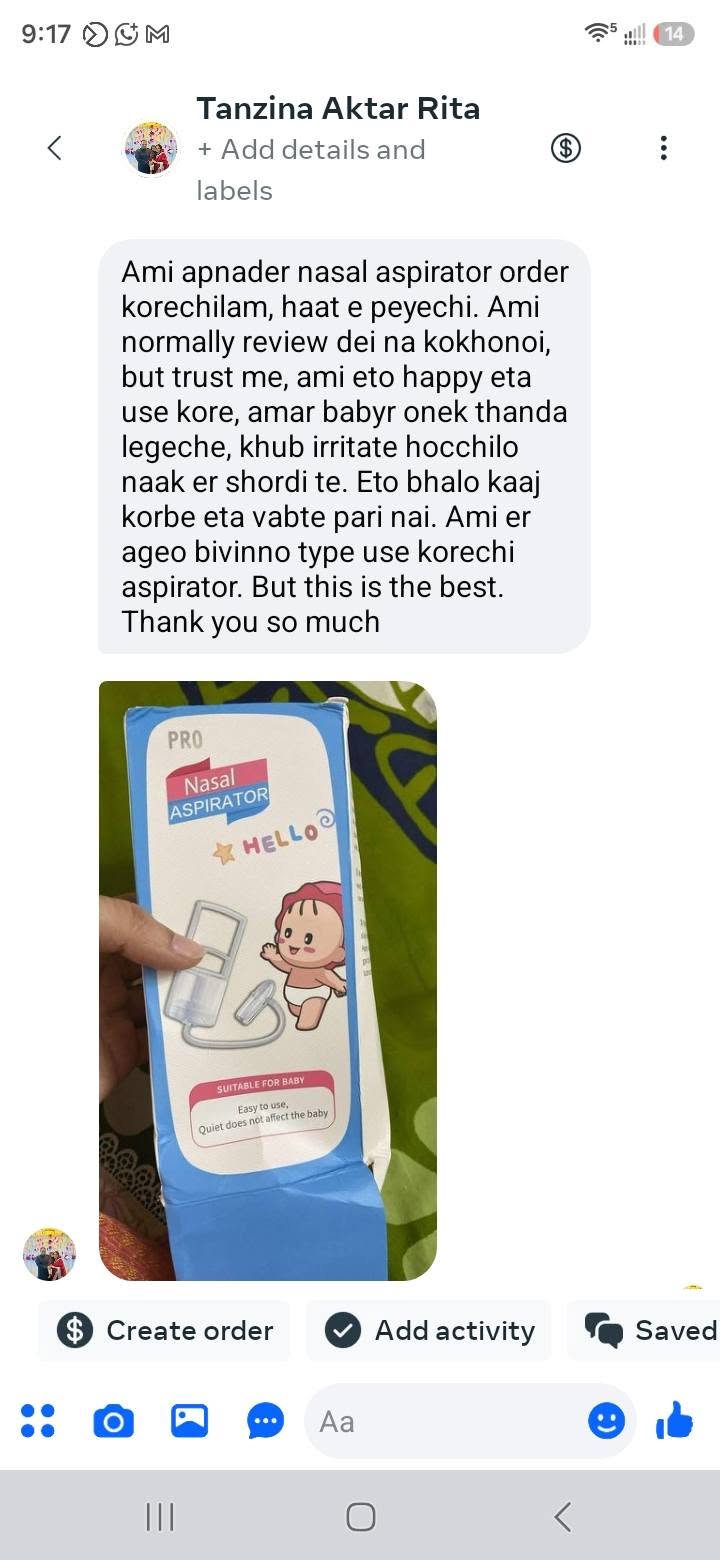 Baby Nasal Aspirator